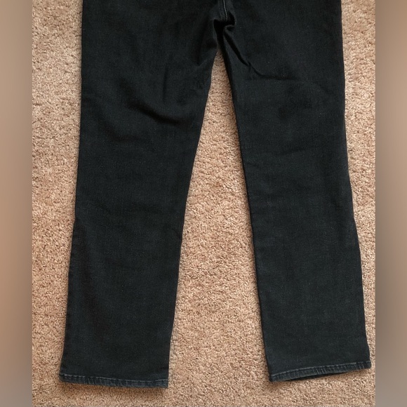 Good American Good Jeans 12 Black Raw Hem - Picture 9 of 12